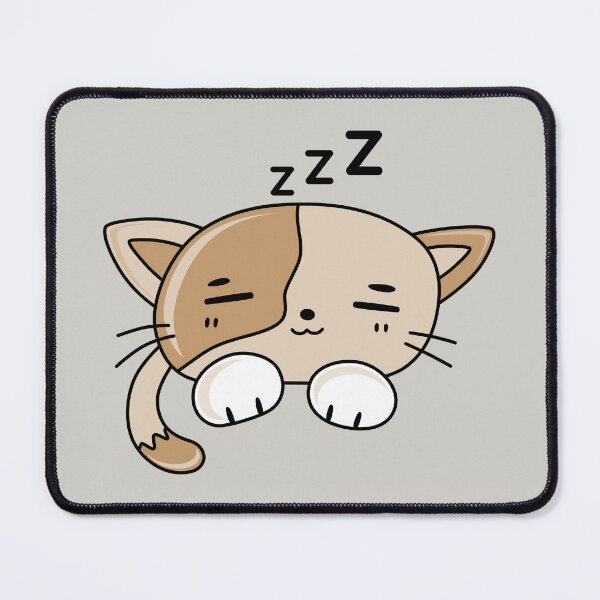 Item preview, Sleeping Cat Cartoon Character designed and sold by STUDIO-72.
