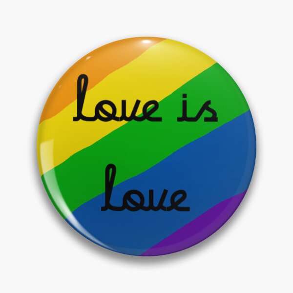 Item preview, Love is love Rainbow pride flag designed and sold by TheKryomancer.