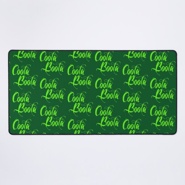 Item preview, 'Coola Boola' - green letters designed and sold by Irish-Nostalgia.