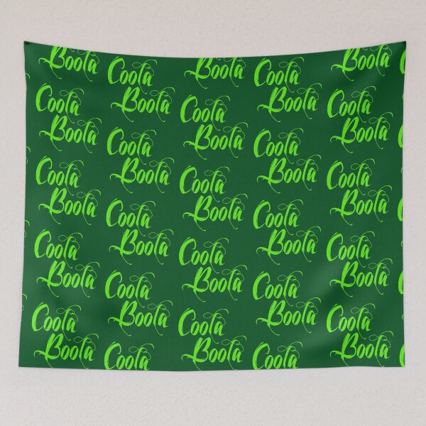 Item preview, 'Coola Boola' - green letters designed and sold by Irish-Nostalgia.