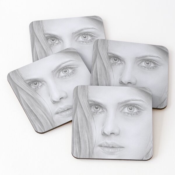 Item preview, Portrait of Alexandra Daddario designed and sold by Rockberry.