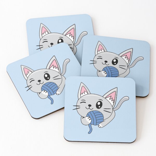 Item preview, Kitten Playing With Wool designed and sold by STUDIO-72.