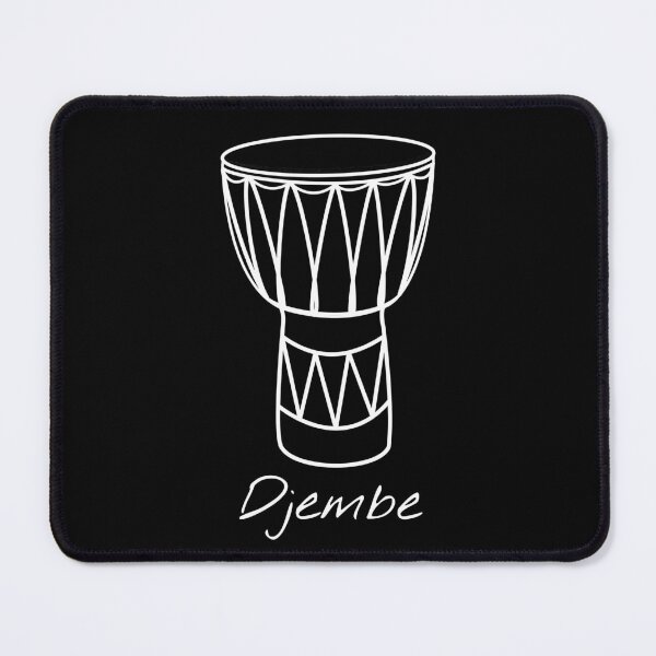 Item preview, Djembe Design for Drummers and Musicians - with black text designed and sold by Mindful-Designs.