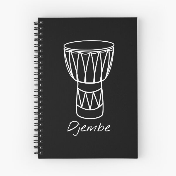 Item preview, Djembe Design for Drummers and Musicians - with black text designed and sold by Mindful-Designs.