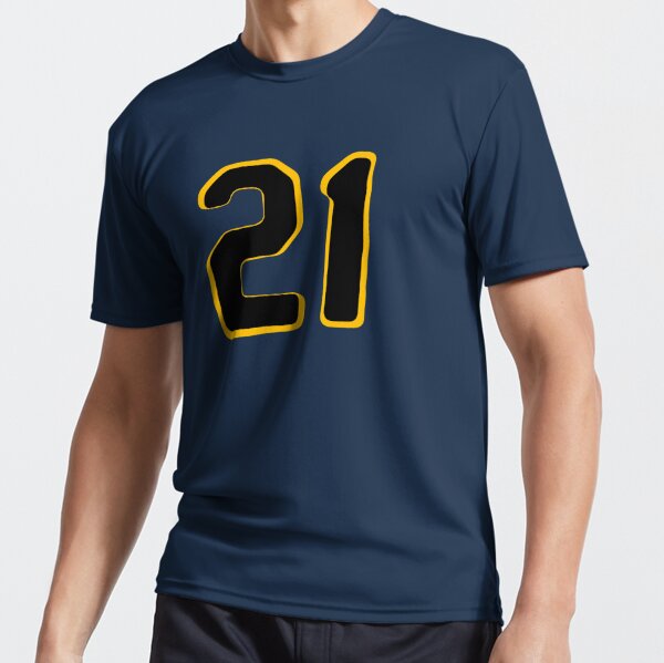 Nike Men's Pittsburgh Pirates Roberto Clemente #21 Black T-Shirt