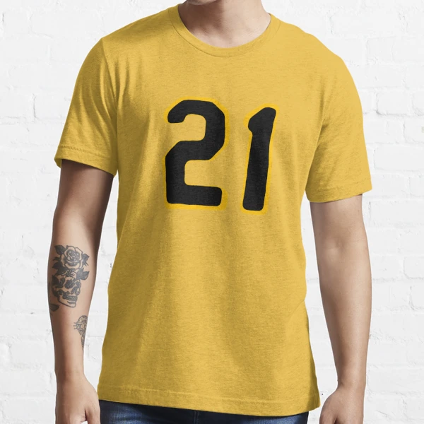 Clemente #21 Yellow Tee S / Yellow