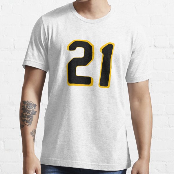 Roberto clemente 21 baseball player flowers art T-Shirts