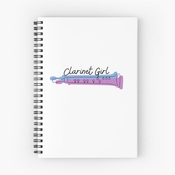 Item preview, Cute Clarinet Girl  Design For Clarinet Players And Music Lovers - Clarinet girl designed and sold by Funwithmusic.
