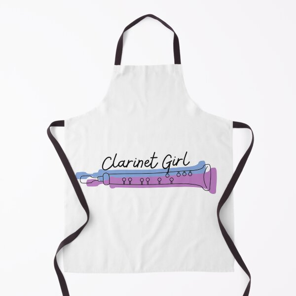 Item preview, Cute Clarinet Girl  Design For Clarinet Players And Music Lovers - Clarinet girl designed and sold by Funwithmusic.