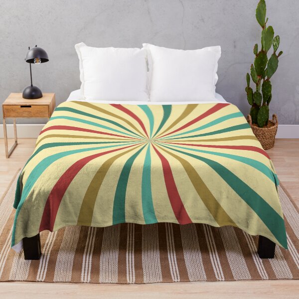 Item preview, Retro background Sunburst rays backdrop Vintage pattern Sunray Twisted Starburst designed and sold by KateBilous.