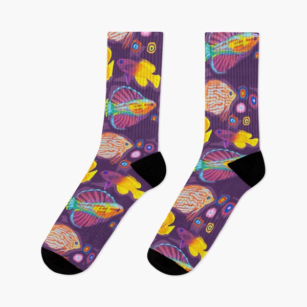 Item preview, Tropical Fish Pattern designed and sold by hunkyfrog.