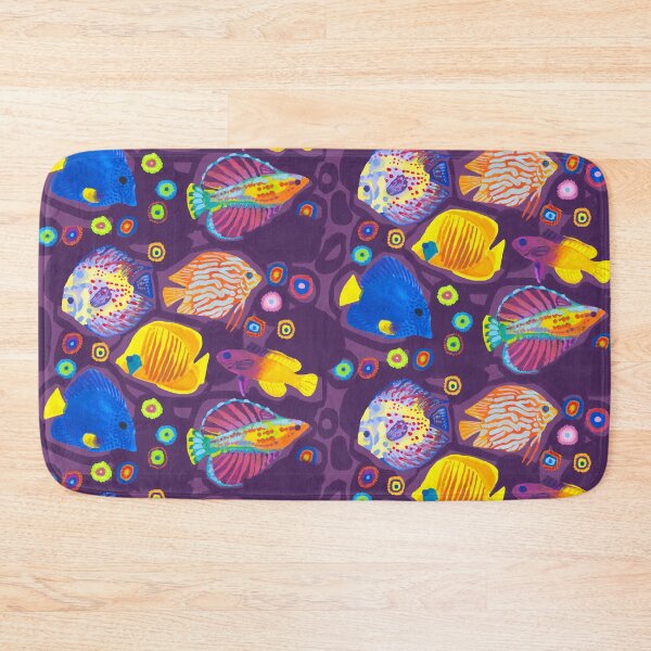 Item preview, Tropical Fish Pattern designed and sold by hunkyfrog.