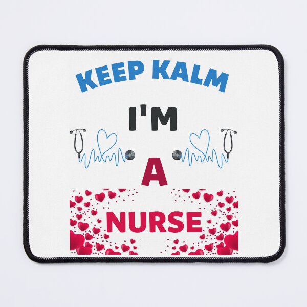 Item preview, Keep kalm i'm a nurse designed and sold by Douaa_Print.