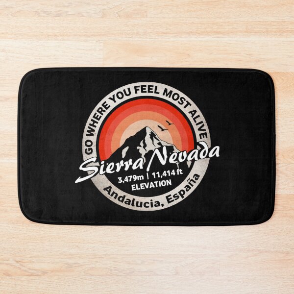 Artikelvorschau, Sierra Nevada, Andalusien, Spanien | Retro entworfen und verkauft von mountainfad.