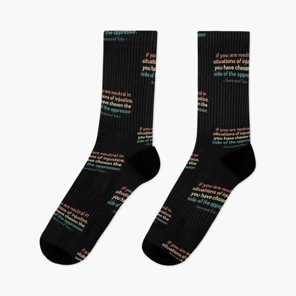 Item preview, If You Are Neutral in Situations of Injustice the Have Chosen the Side of Oppressor | Desmond Tutu Saying  designed and sold by kindxinn.