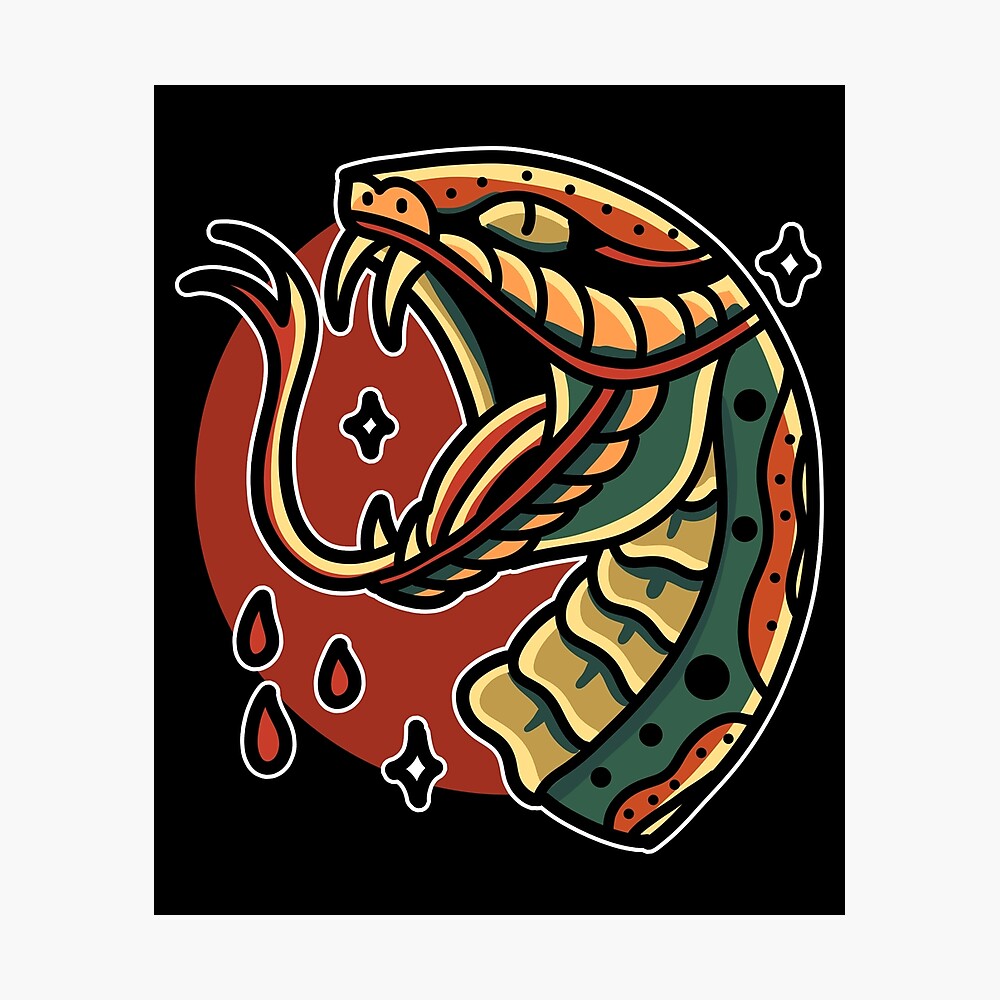 Japanese Neo Traditional Tattoos - King Cobra Tattoo Japanese Neo Traditional Tattoos - King Cobra Tattoo