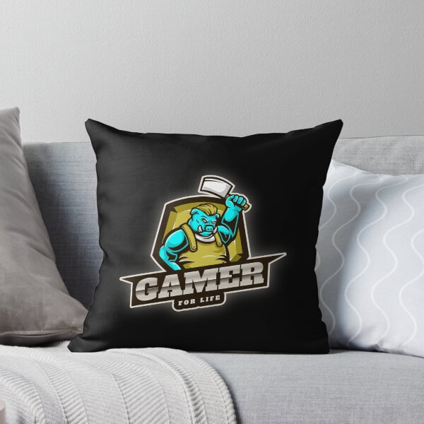Item preview, Gamer for Life with Intimidating Pig designed and sold by PRIVARSHU.