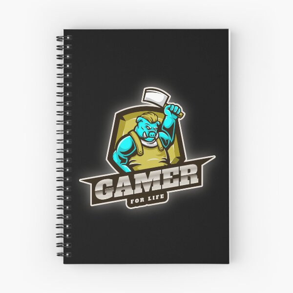 Item preview, Gamer for Life with Intimidating Pig designed and sold by PRIVARSHU.
