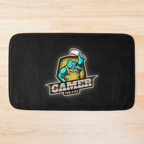 Item preview, Gamer for Life with Intimidating Pig designed and sold by PRIVARSHU.