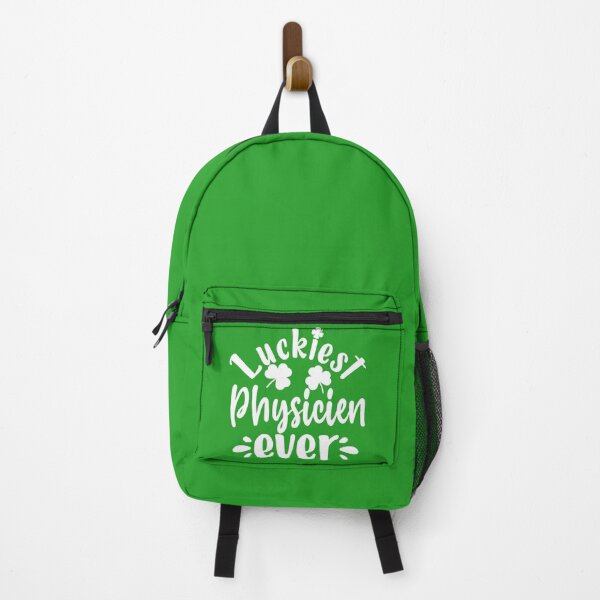 Aperçu de l'œuvre Cadeau drôle de jour de St Patrick pour le médecin: le médecin le plus chanceux de tous les temps créée et vendue par AMINE ★★★★★.