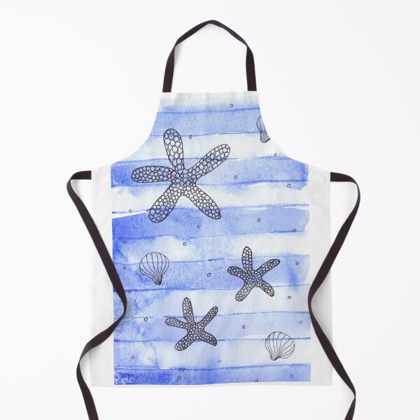 Item preview, Starfish Pattern with Stripes designed and sold by Sandra Connelly.