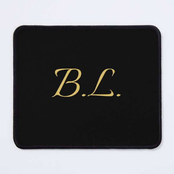 Item preview, BL Initials | Gold Lettering | Personalised Gifts designed and sold by Avo And Sriracha.