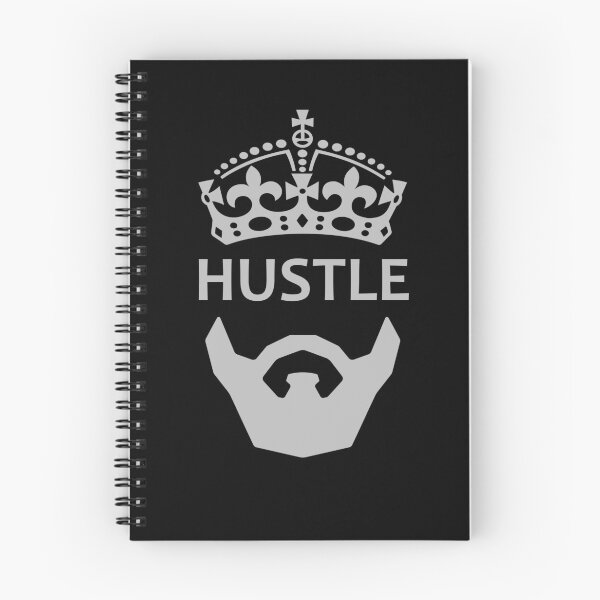Item preview, King Crown Hustle Hard Entreprenuer Lifestyle designed and sold by Jeezzas.