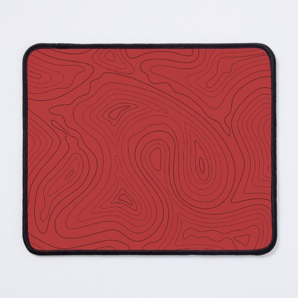 Item preview, Red topography map designed and sold by AlexGolyakov.