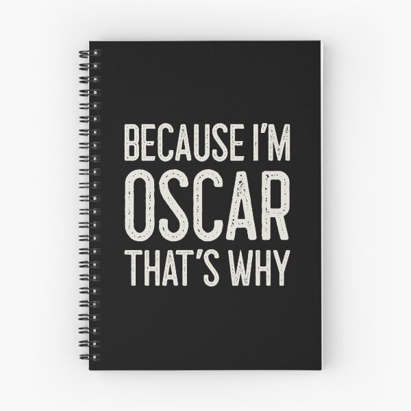 Aperçu de l'œuvre Parce que je suis Oscar, c'est pourquoi j'ai un nom personnalisé amusant créée et vendue par MariosNydras.