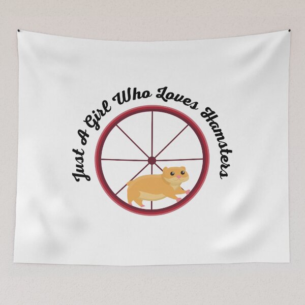 Item preview, Just A Girl Who Loves Hamsters designed and sold by springybelly.