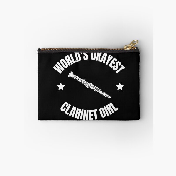 Item preview, World's Okayest Clarinet Girl For Clarinet Players And Music Lovers - Clarinet girl designed and sold by Funwithmusic.