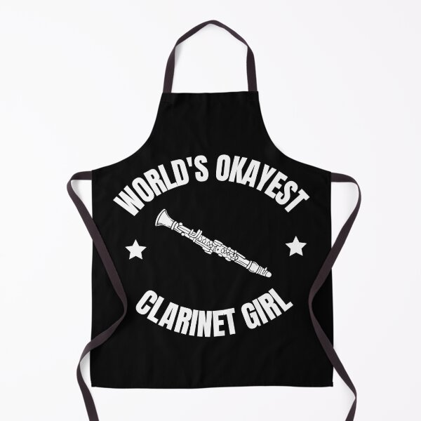 Item preview, World's Okayest Clarinet Girl For Clarinet Players And Music Lovers - Clarinet girl designed and sold by Funwithmusic.