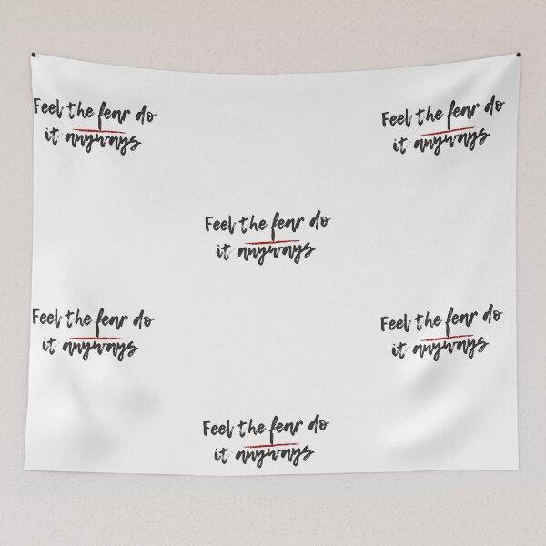 Item preview, Its Ok To Be Scared But Do It Anyways, Be Afraid But Do It Anyway designed and sold by DareDreams.