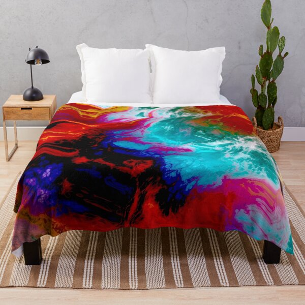 Item preview, Fire and Water Abstract design designed and sold by ClownFishArts.