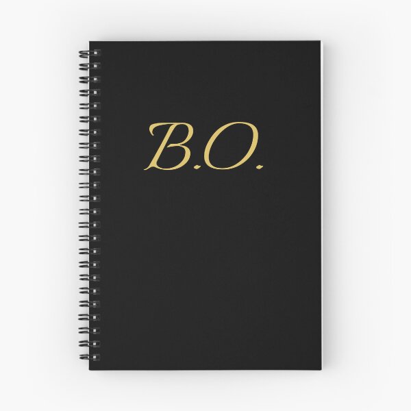 Item preview, BO Initials | Gold Lettering | Personalised Gifts designed and sold by Avo And Sriracha.