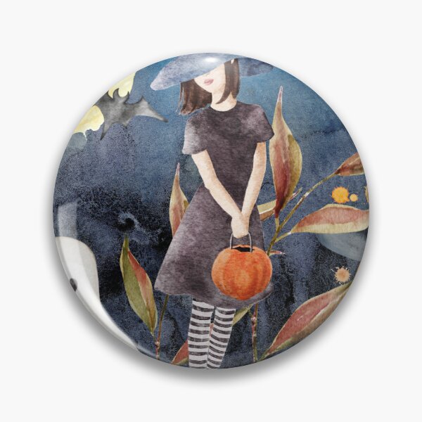 Item preview, Watercolor Happy Halloween designed and sold by Anastasia-Ka.