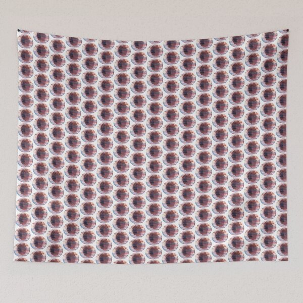Item preview, Colorful February pattern in small leaf floating in the sky rounded designed and sold by Bekindtome.