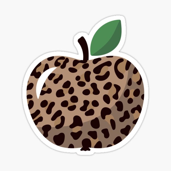 Item preview, Manzana con estampado de leopardo designed and sold by KateBilous.