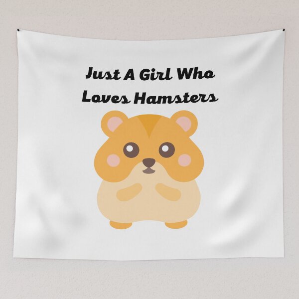 Aperçu de l'œuvre Juste une fille qui aime les hamsters créée et vendue par springybelly.