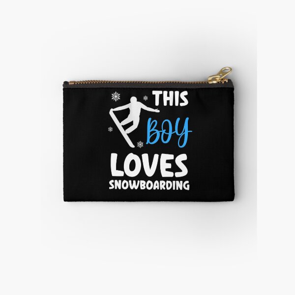 Item preview, This Boy Loves Snowboarding, Snowboarding Fan designed and sold by SportyDogShop.