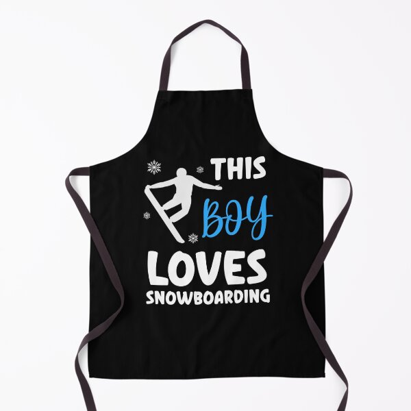 Item preview, This Boy Loves Snowboarding, Snowboarding Fan designed and sold by SportyDogShop.