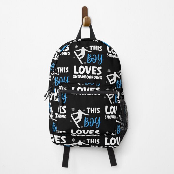 Item preview, This Boy Loves Snowboarding, Snowboarding Fan designed and sold by SportyDogShop.