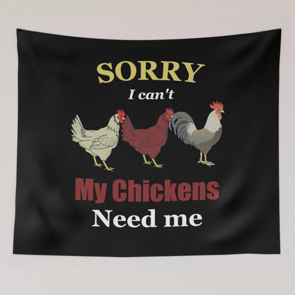 Item preview, My chickens need me designed and sold by Brad Chambers.