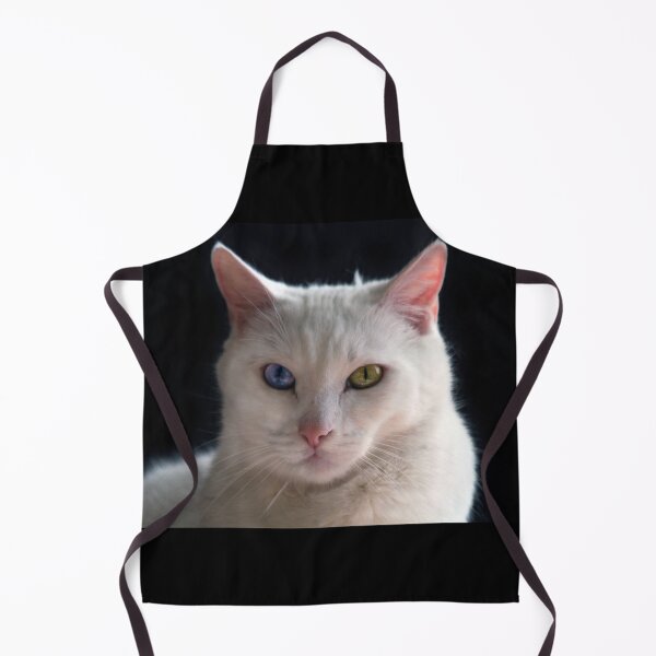 Item preview, Turkish Angora Cat With Odd Eyes designed and sold by Catherine Sherman.