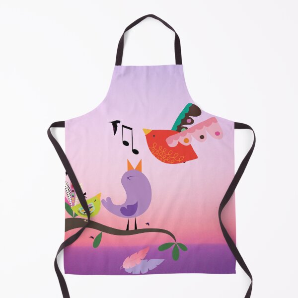 Item preview, Colourful Birds singing in the trees designed and sold by ThamaraiSelvi.