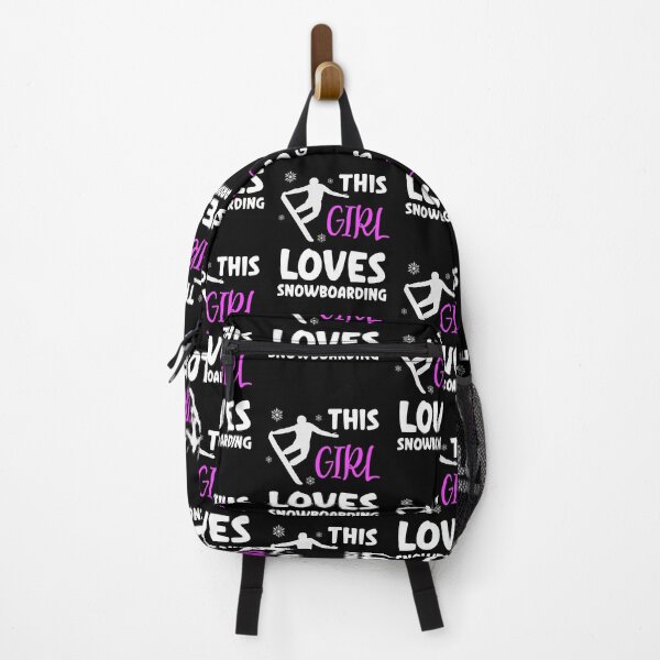 Item preview, This Girl Loves Snowboarding, Snowboarding Girl designed and sold by SportyDogShop.