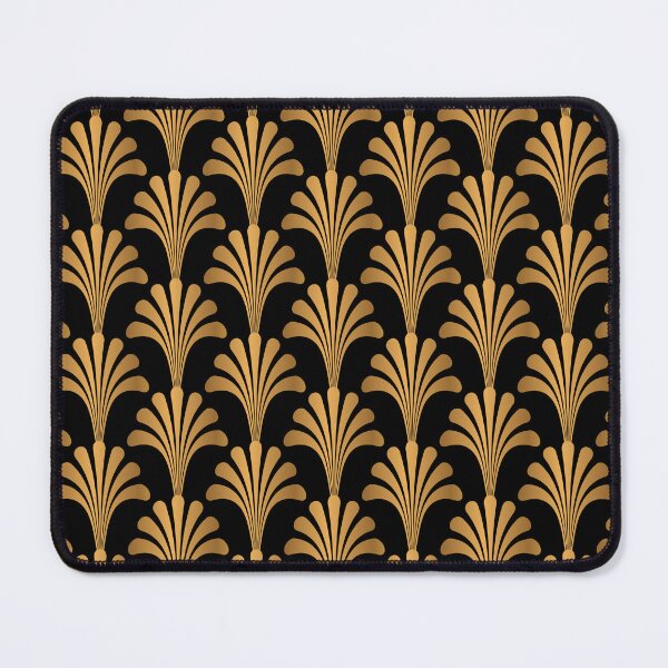 Item preview, Gold Art Deco Gatsby Pattern Background designed and sold by Angela Cini.