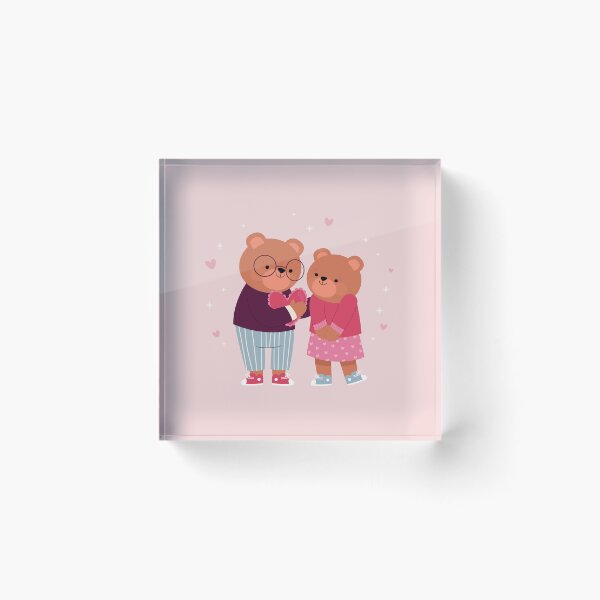 Item preview, Cute Bear |Funny Bear | Valentines day  designed and sold by Touch of FEZ.