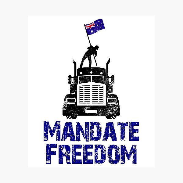 Item preview, Mandate freedom  Australia designed and sold by Markotropoya22.