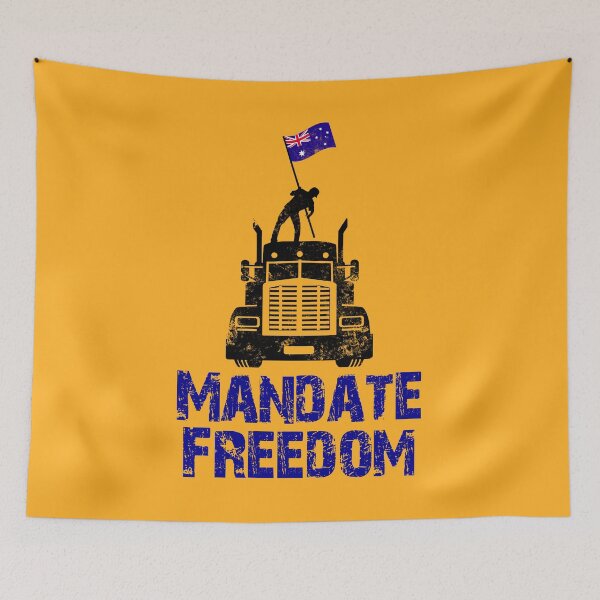 Item preview, Mandate freedom  Australia designed and sold by Markotropoya22.